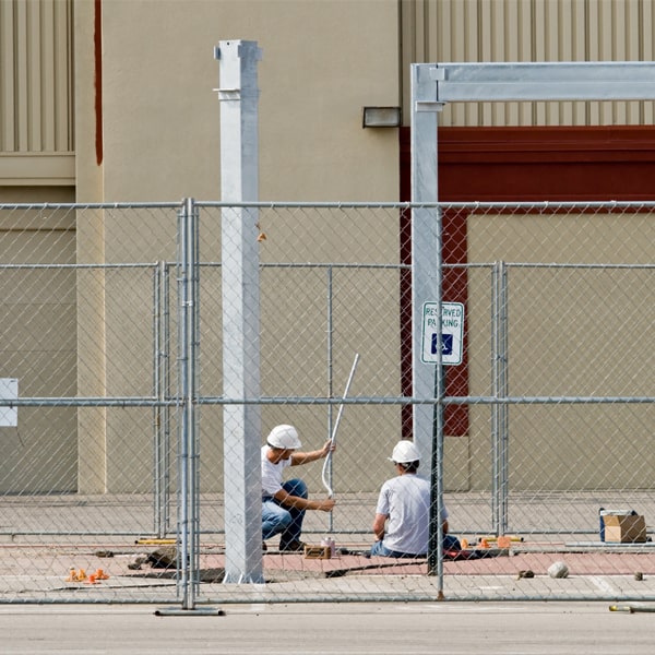 how long can i rent the temporary fence for my building site or event in Maxeys